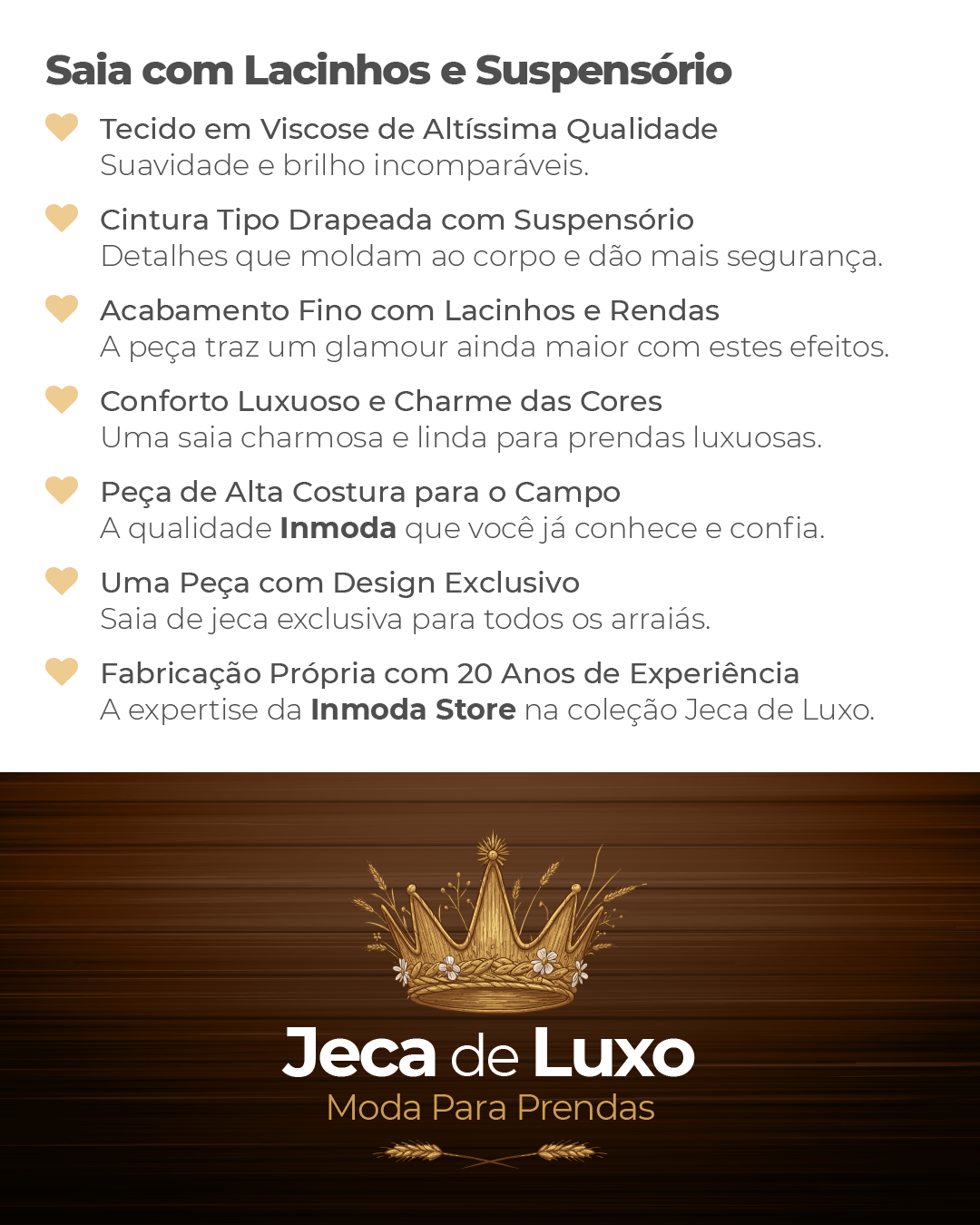 descricao saia rosa e branca poas 4