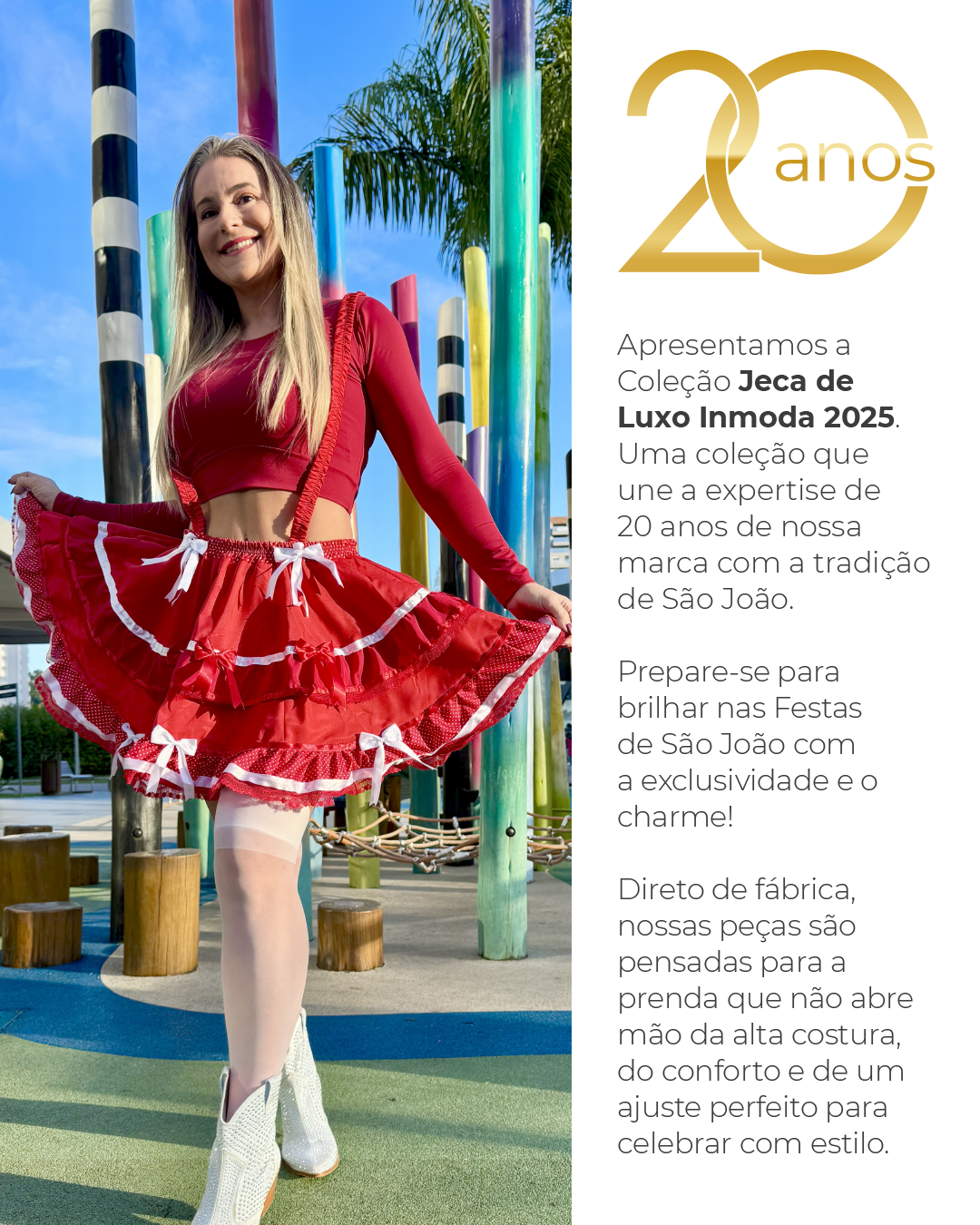 descricao saia vermelha 2