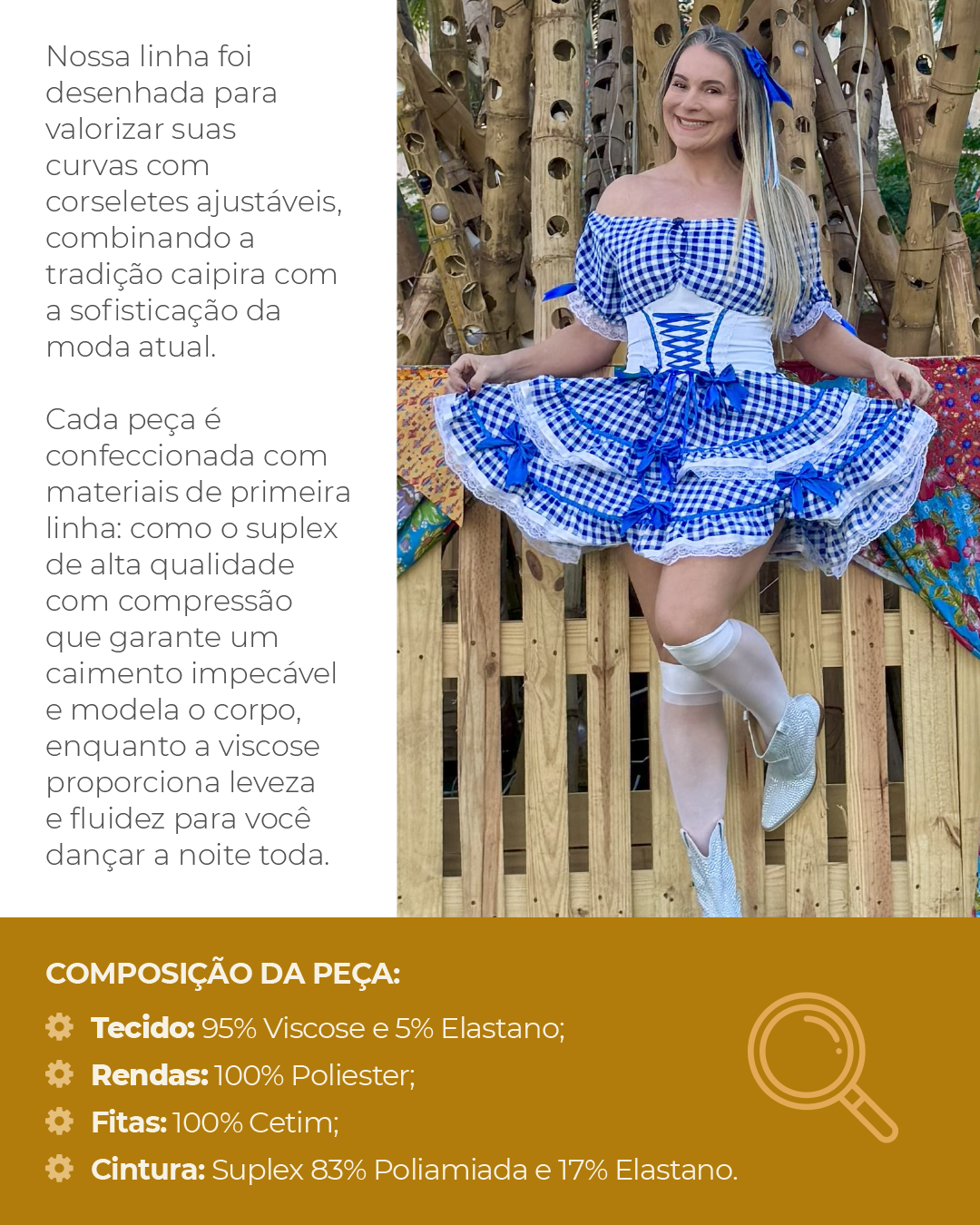 descricao vestido xadrez azul e branco 3