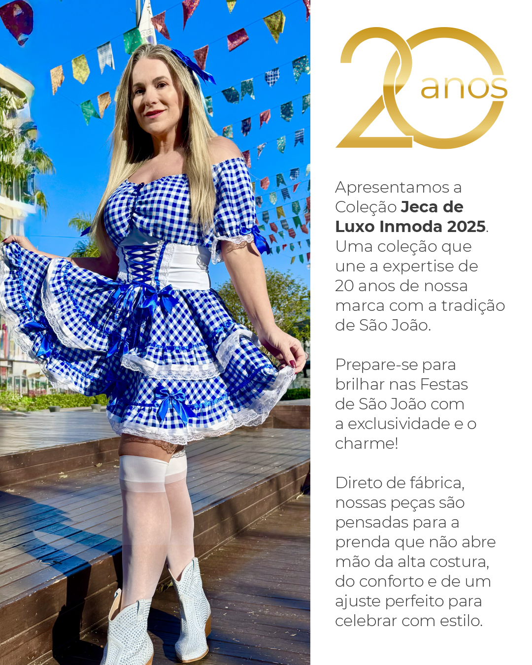 descricao vestido xadrez azul e branco 2