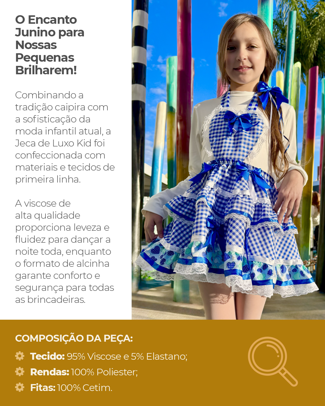 descricao saia kid azul xadrez 3