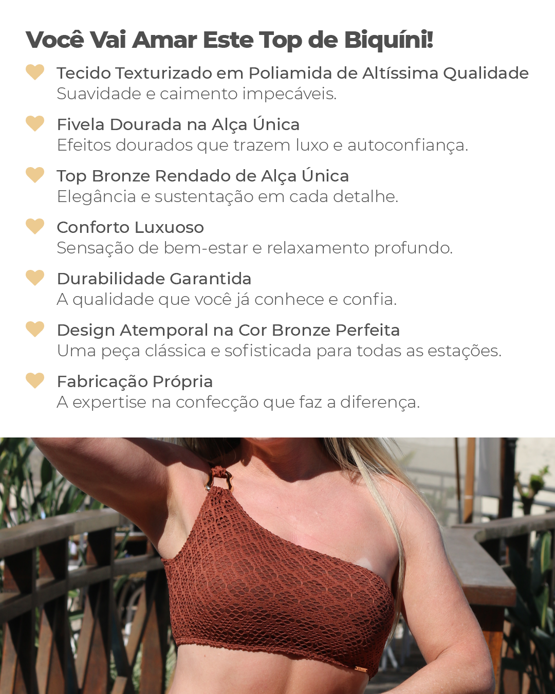 top de bronze rendado 5