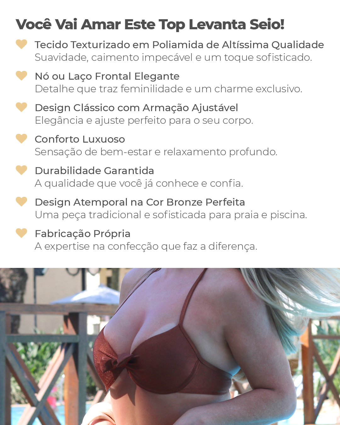 top de bronze laco levanta seio 5