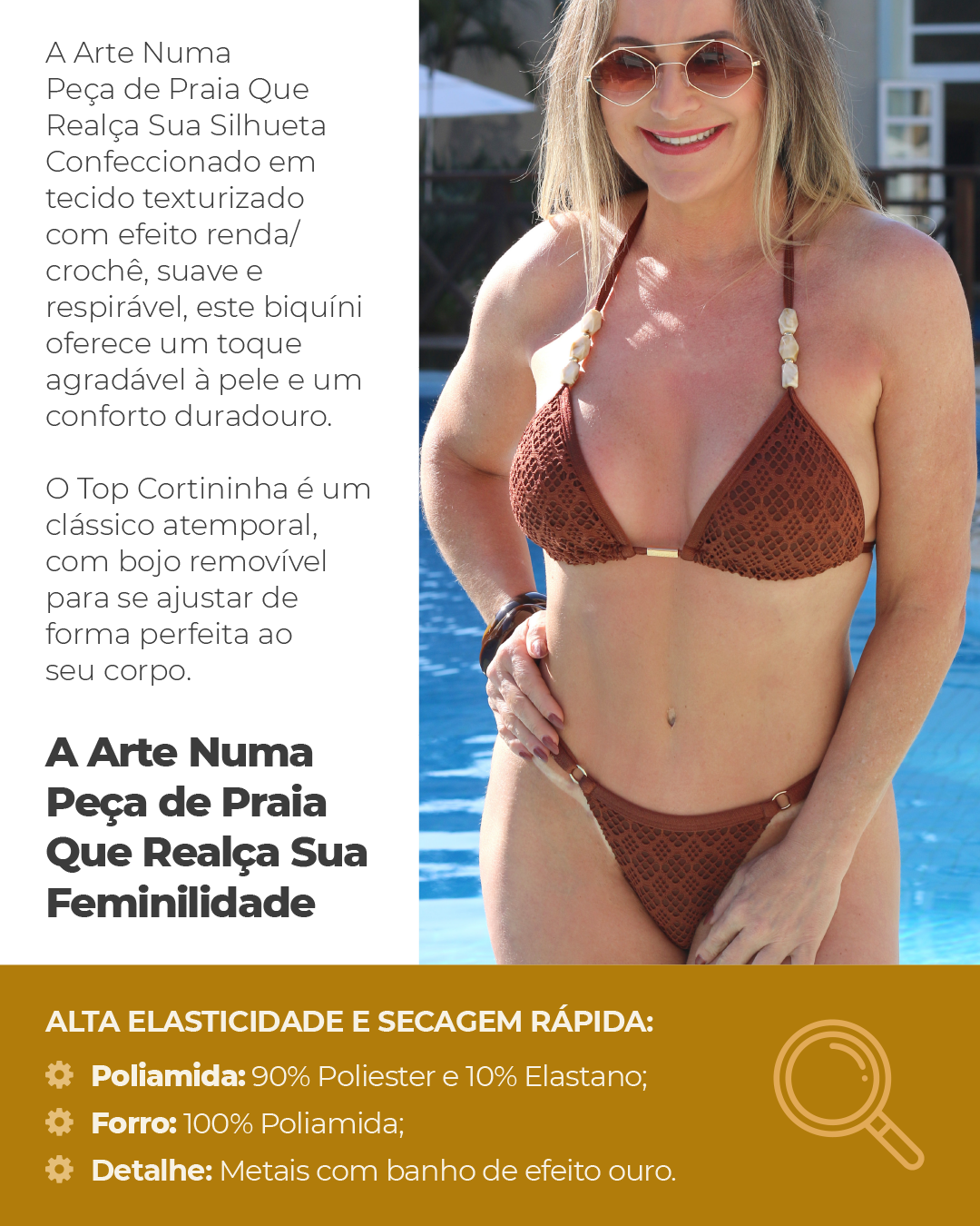 top de bronze rendado cortininha 3