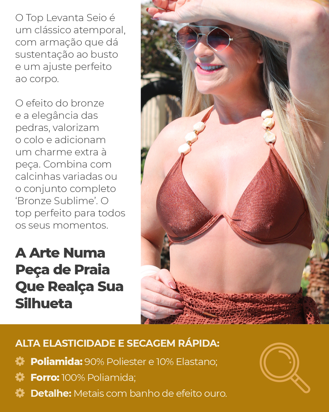 top de bronze laco levanta seio pedras 3