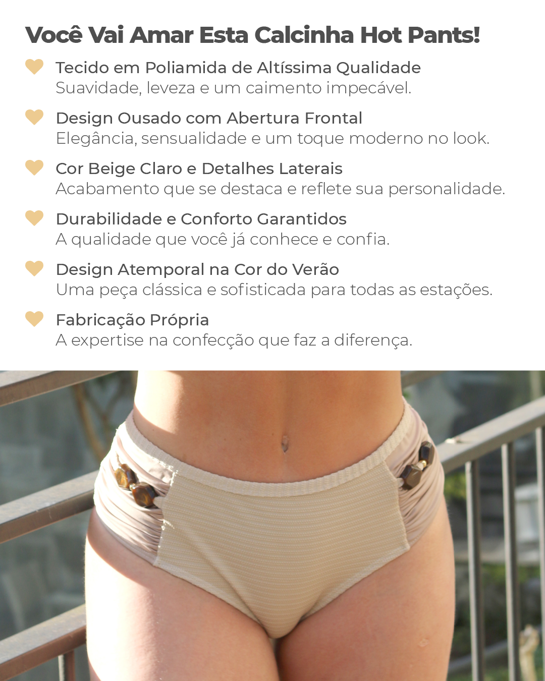 calcinha beige hot pants 5
