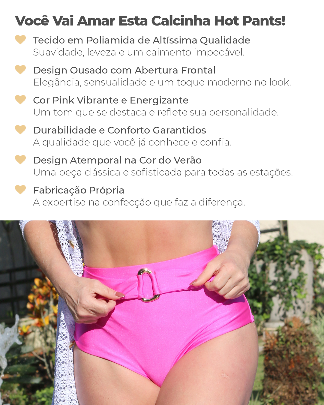 calcinha pink hot pants 5